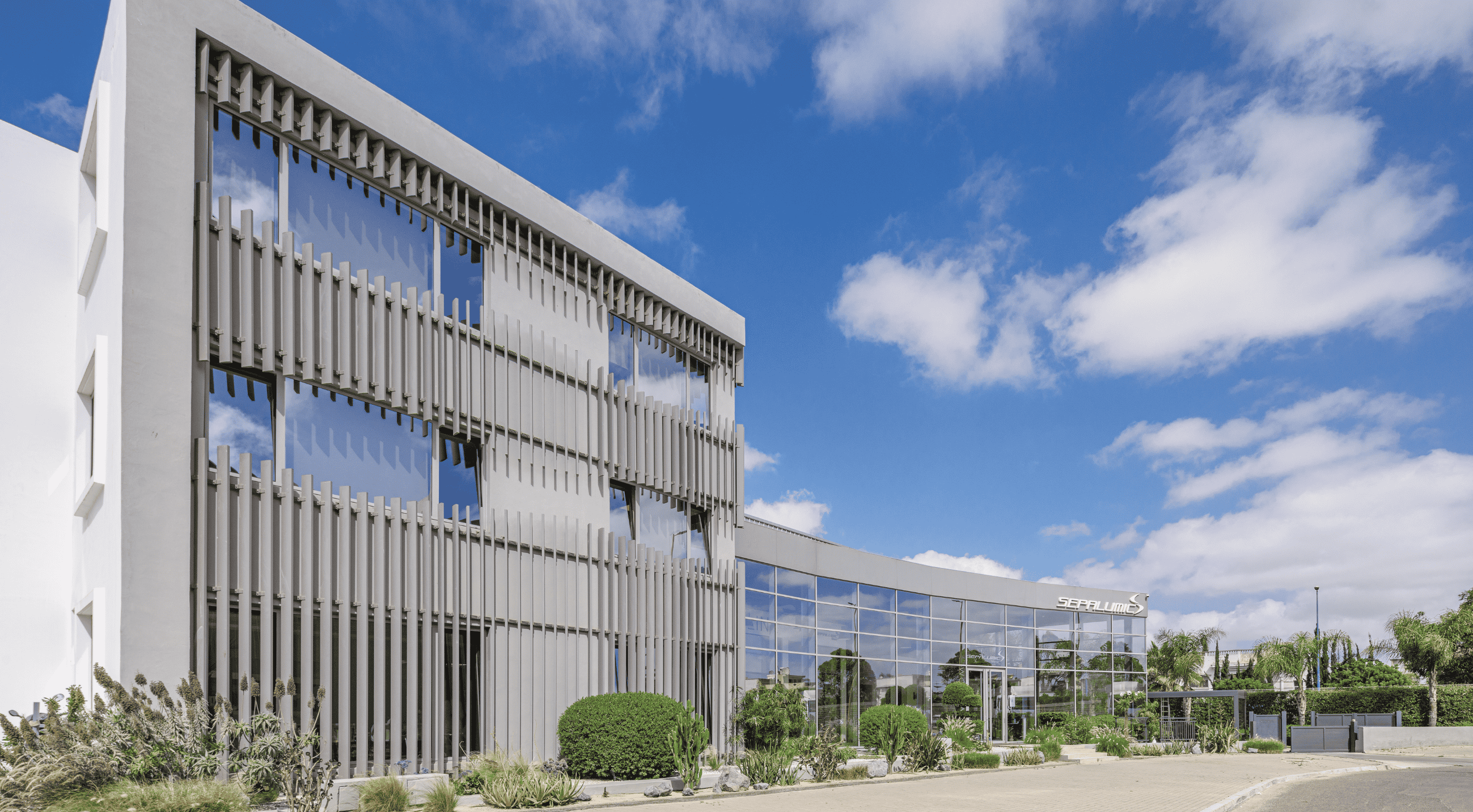 Brise soleil BREEZE - Lames biseautées