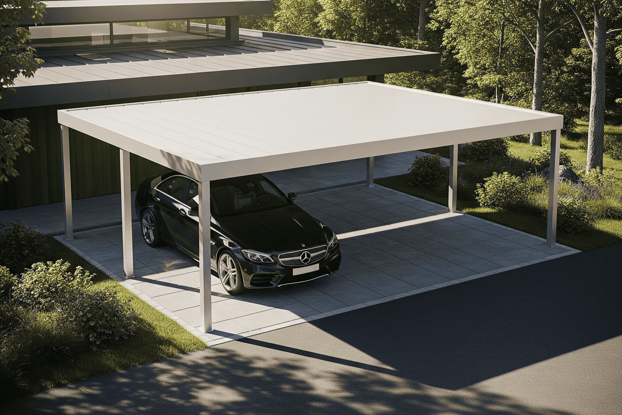 Carport à panneaux isolants PARK'IN