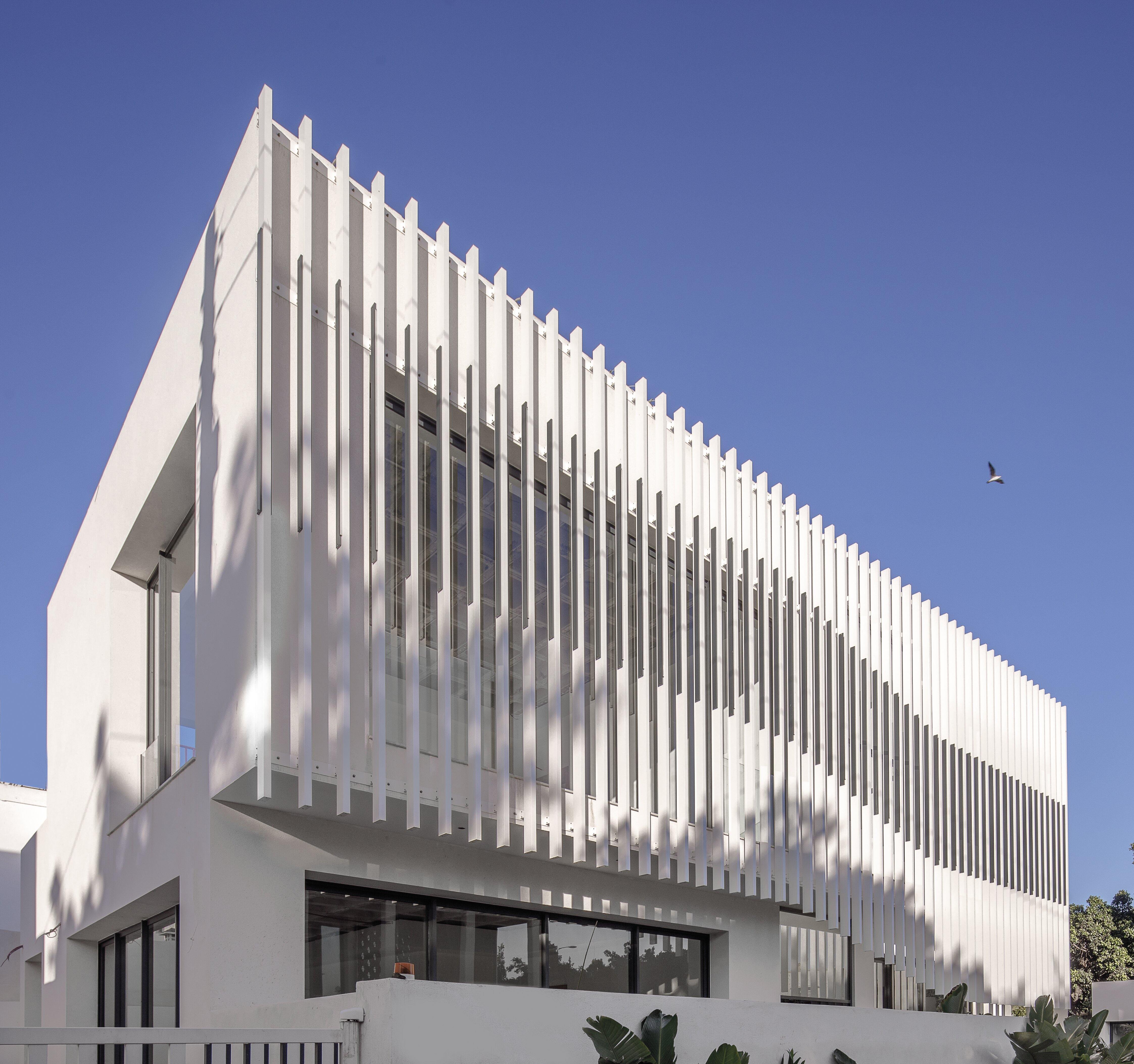 Brise soleil BREEZE - Lames rectangulaires